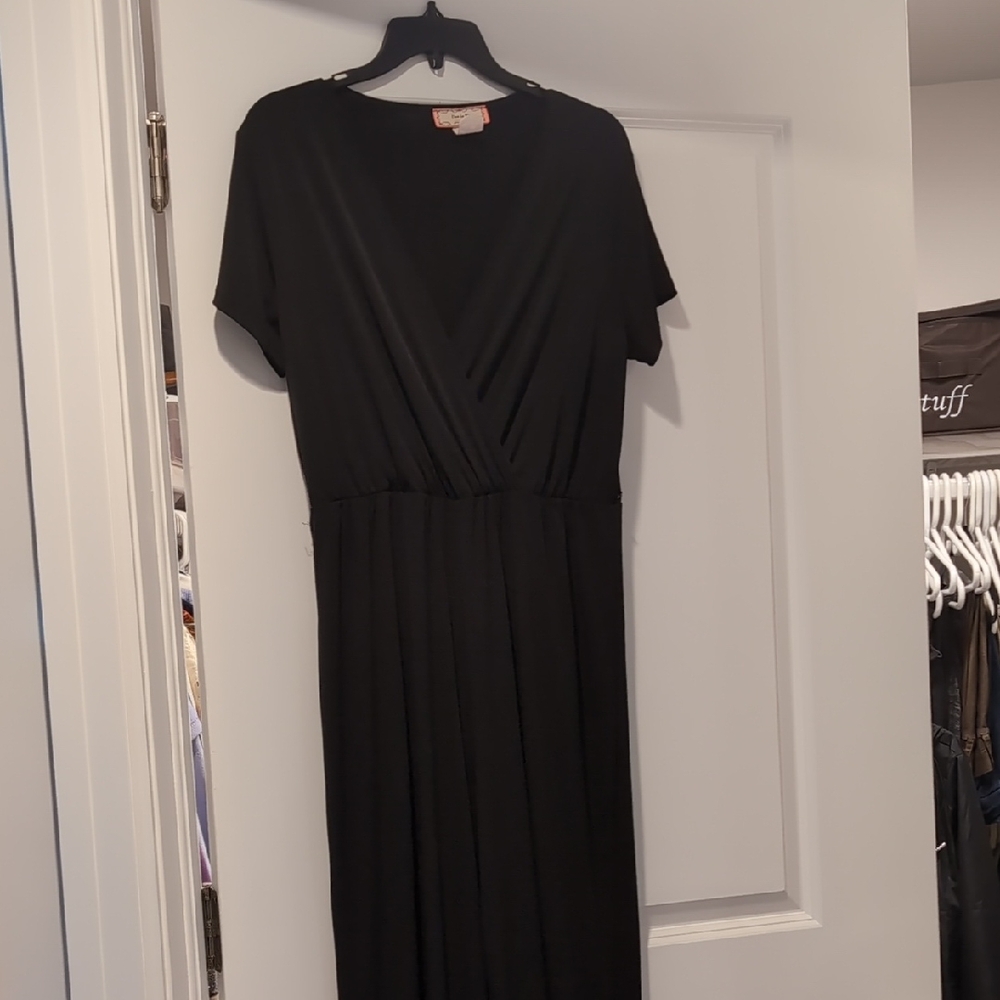 Chic Black Maxi Jumpsuit
